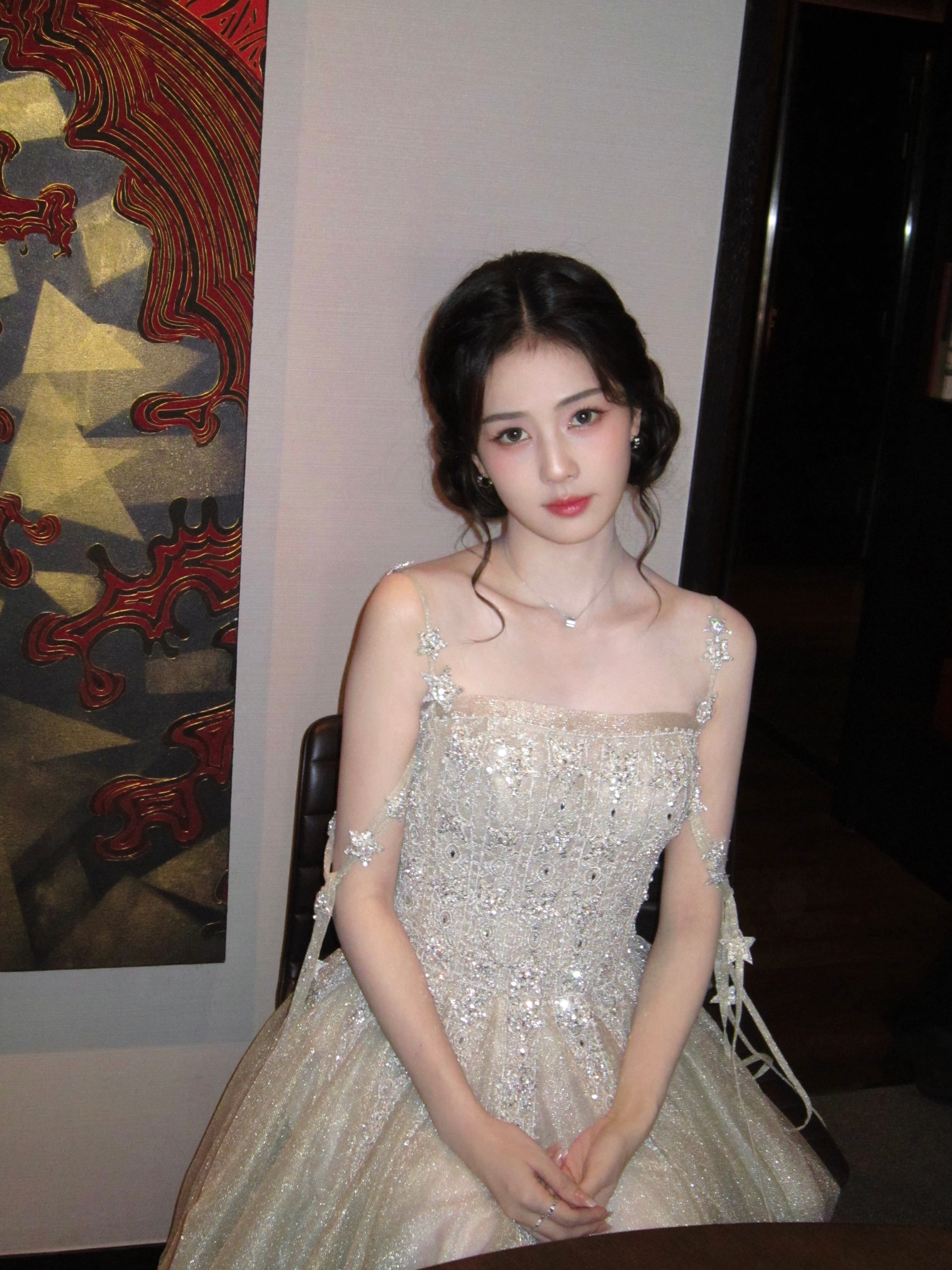 白鹿🦌香香公主妆✨✨✨化妆：金鹤龙🧏🏻♂️白鹿白鹿大师出妆夏一秒上妆
