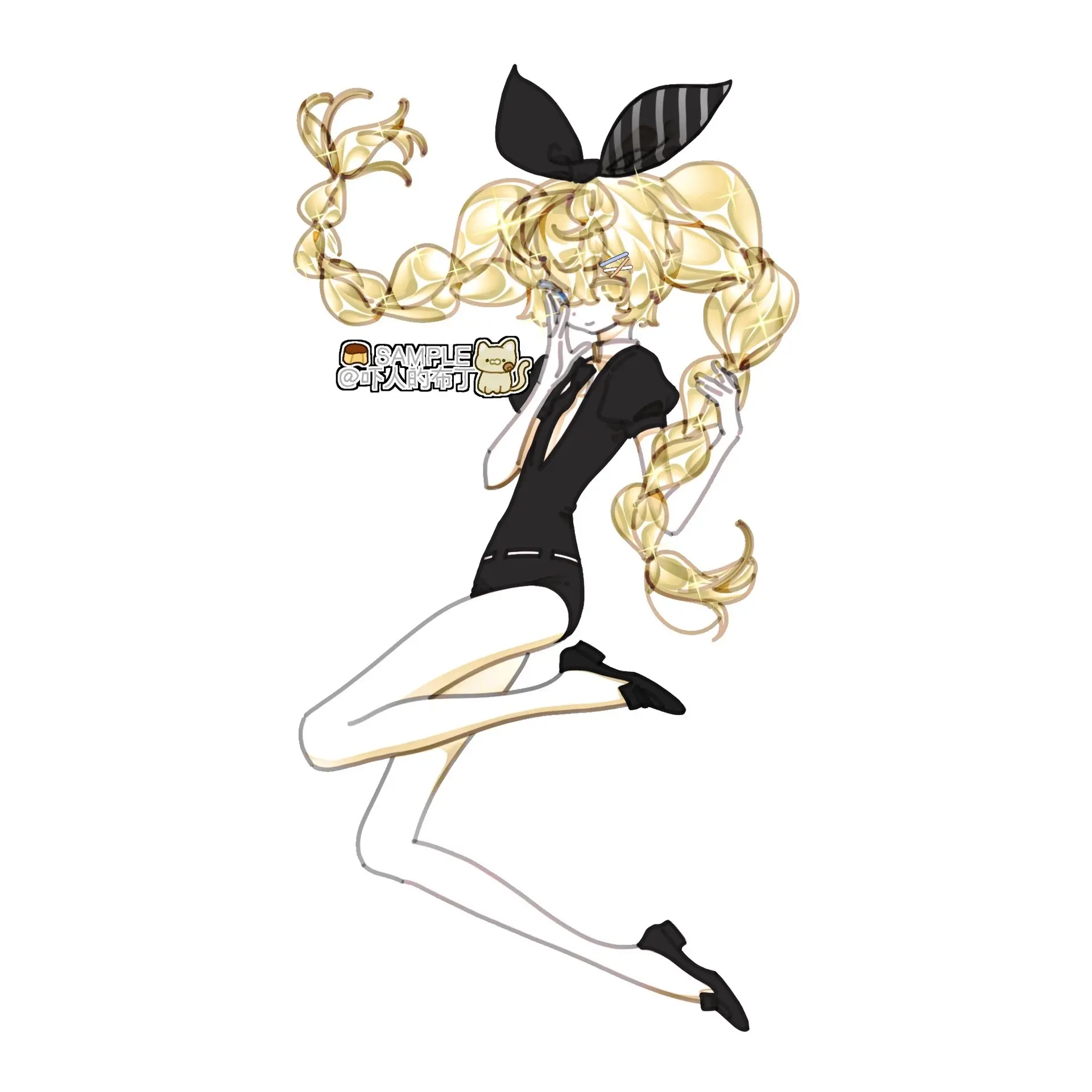 宝石之国oc 海音寺海鸭 海音寺柠崎