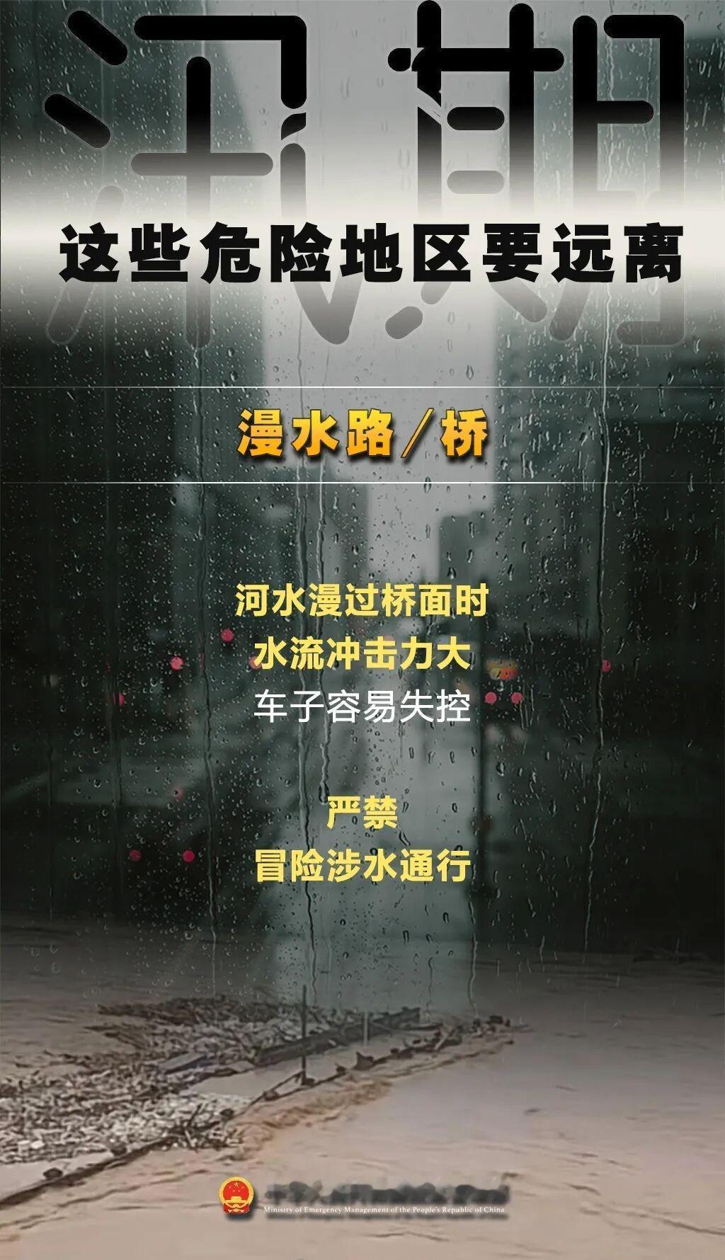【@红河人 汛期，这些危险地区要远离➡️】汛期降水增多，极端天气频发。低洼路段、