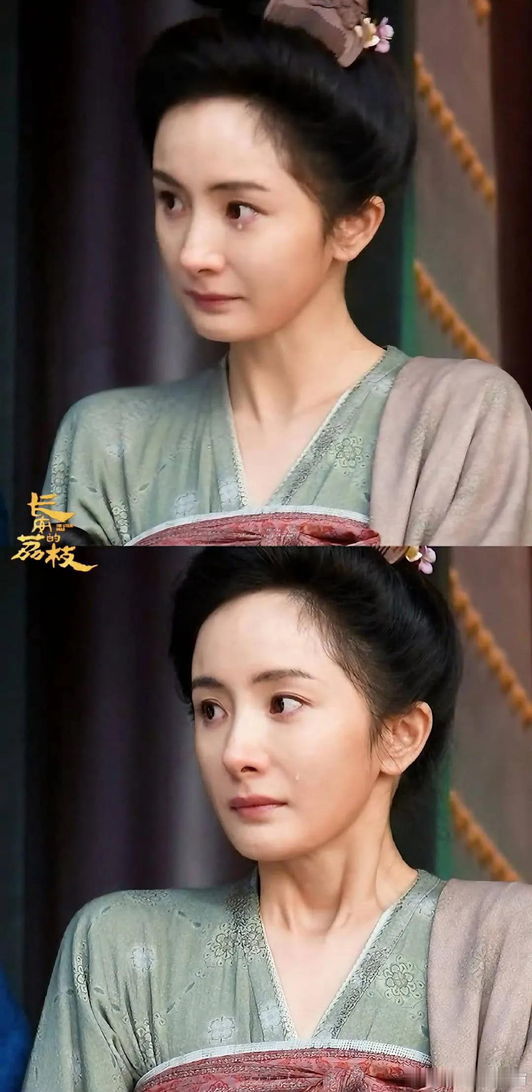 绝了！杨幂在《长安的荔枝》中“一滴泪”镜头封神！与郑玉婷的对手戏里，眼神戏细腻传
