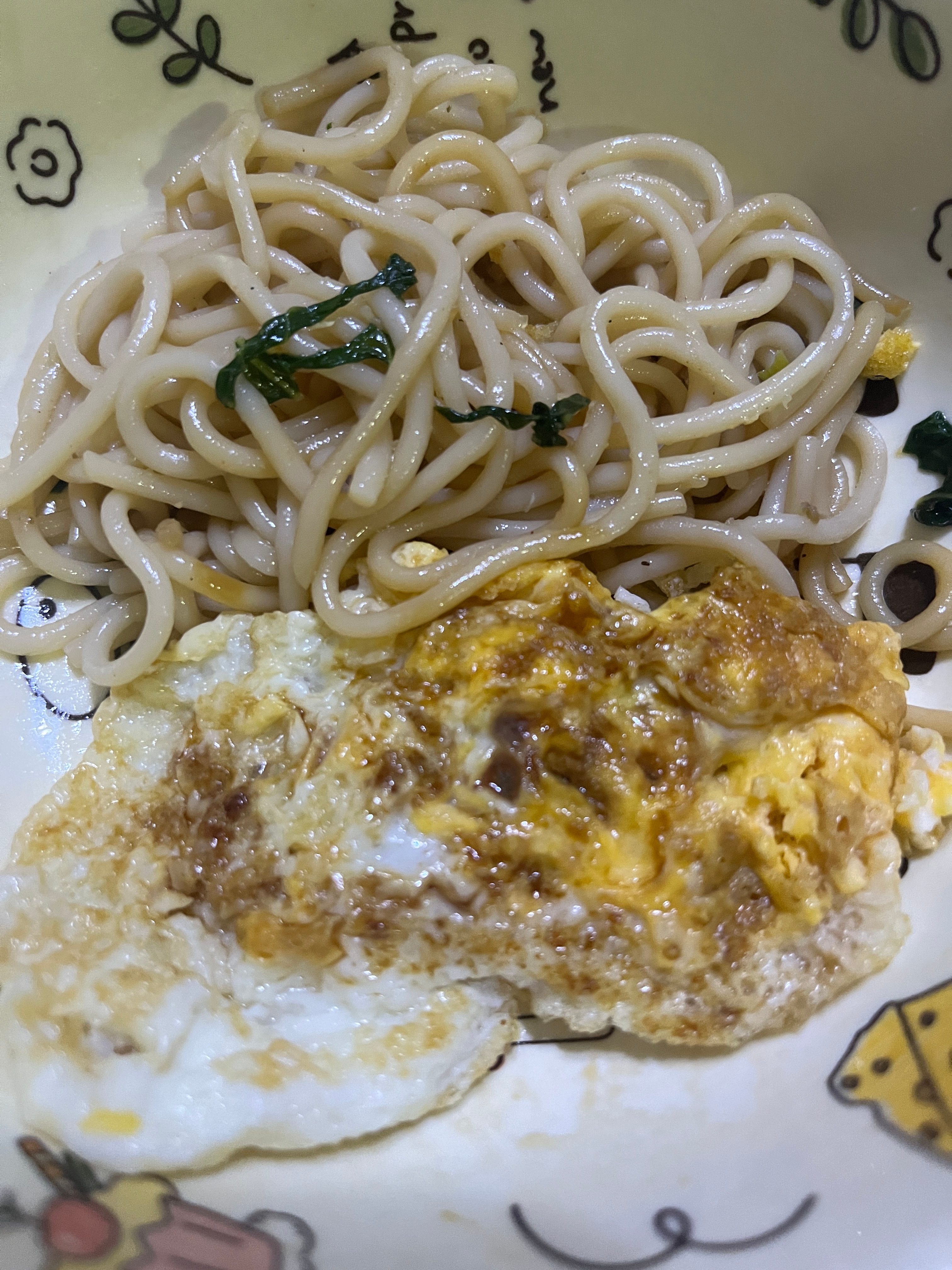 简单吃点早饭要出门搬砖去了其实一点不饿不想吃 