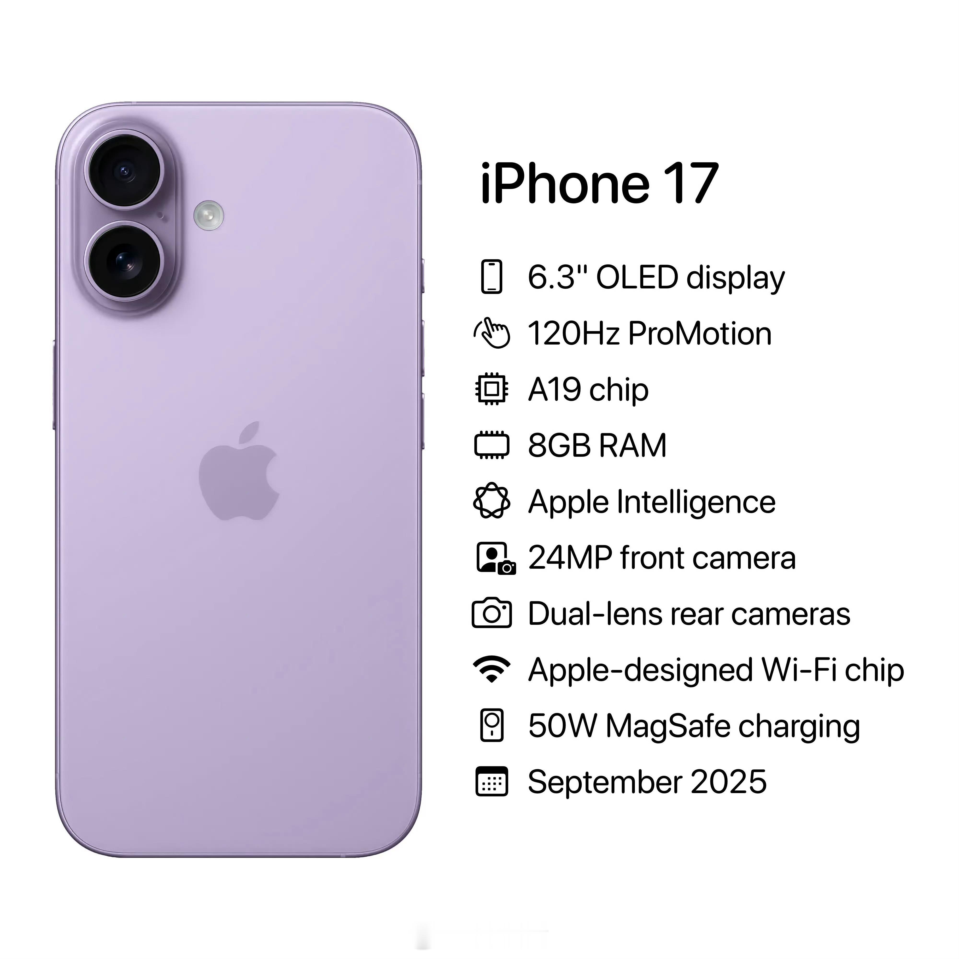 iPhone 17系列下个月发布，居然没有很期待的型号？主要是国行AI，能不能今
