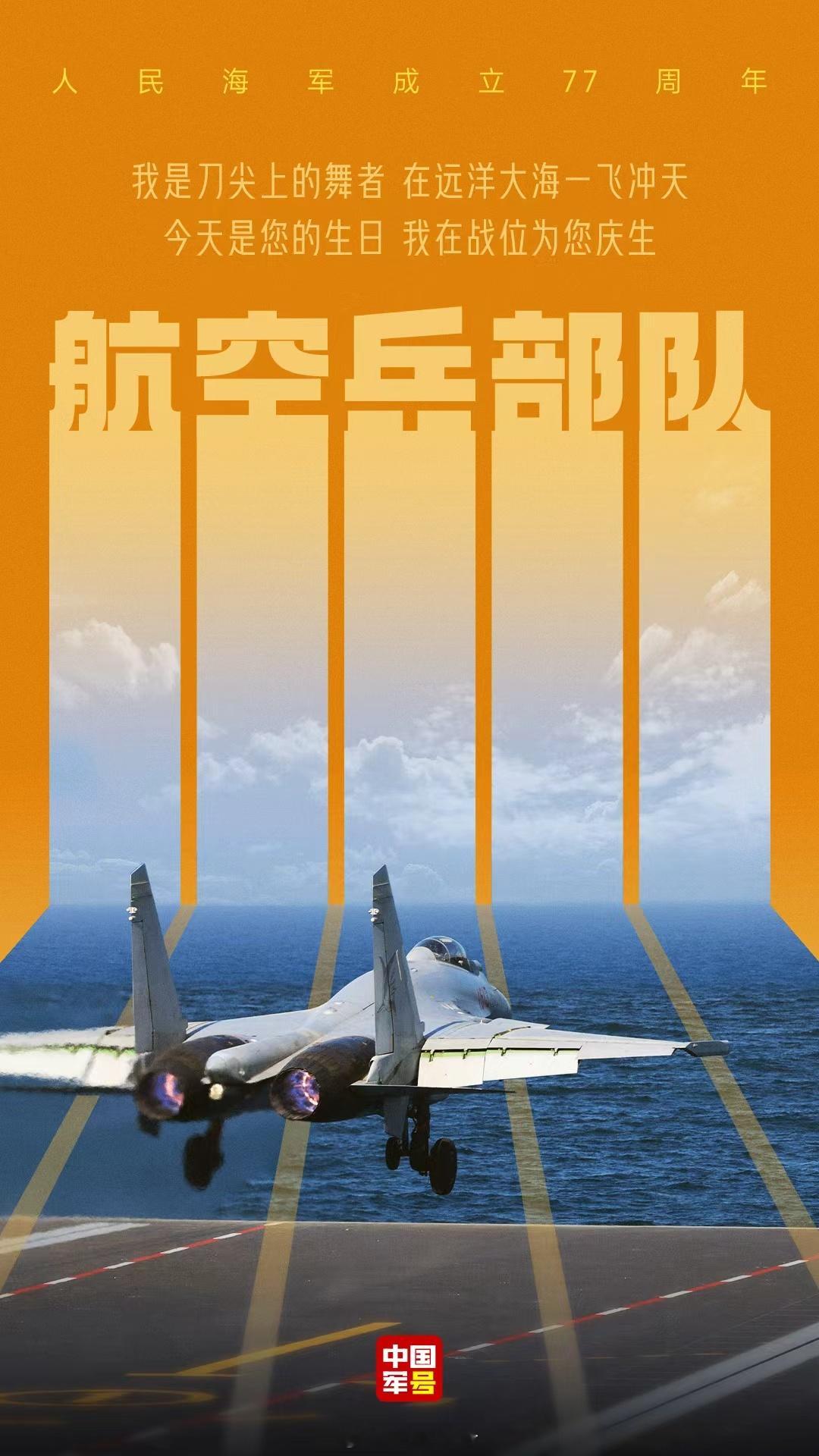【这片海由我来守护】岸防的我，守着万里海疆。陆战的我，猛虎蓄势待发。航空的我，刀