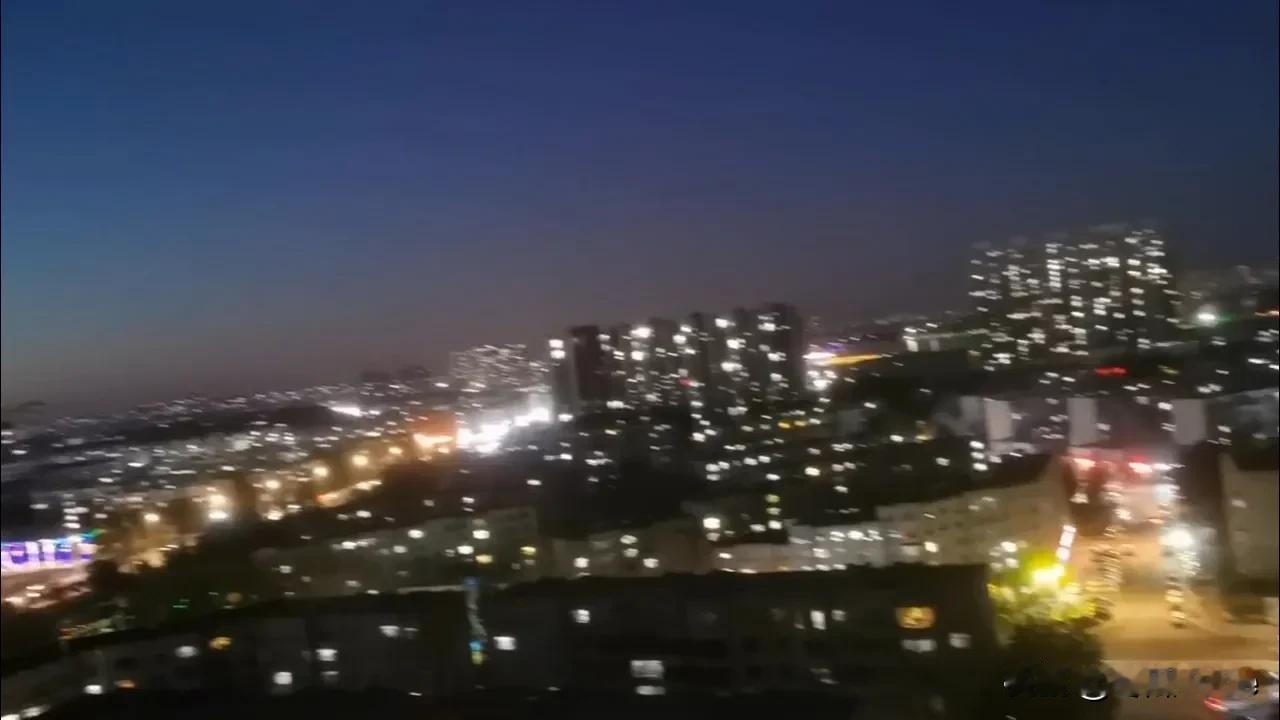 拍一张我的城市美景萨尔图的夜 萨尔图的夜