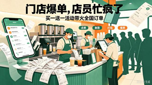 活动爆单忙疯店员！霸王茶姬豪掷1350万奖励员工