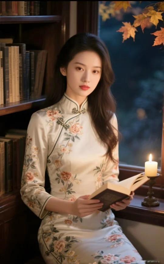 七绝*声声慢
 作者/香橙阳光 

残灯孤影锁清秋，
冷雨敲窗泪未休。
莫道闲愁