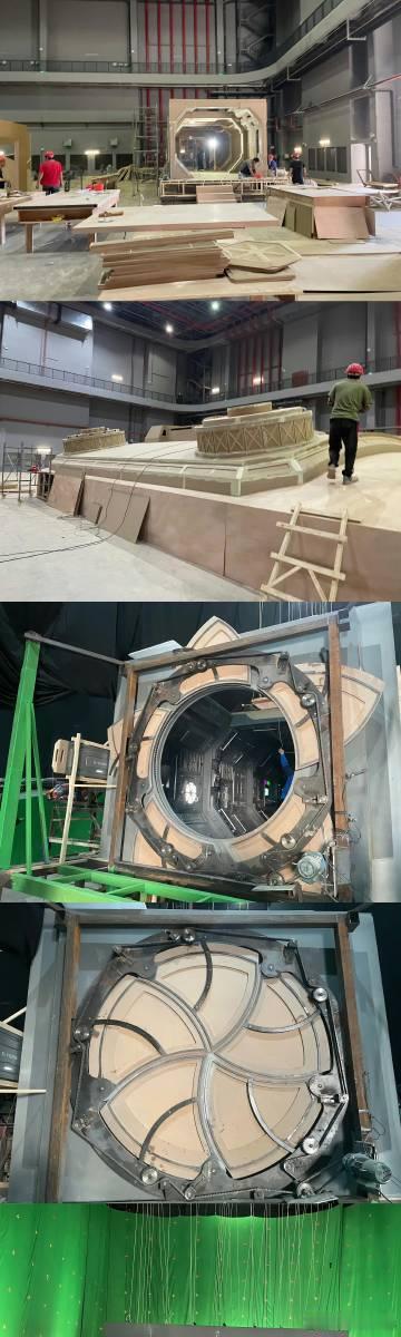 星河入梦老手艺人了 原来这才是《星河入梦》质感无敌的真相！看到这群老手艺人在片场