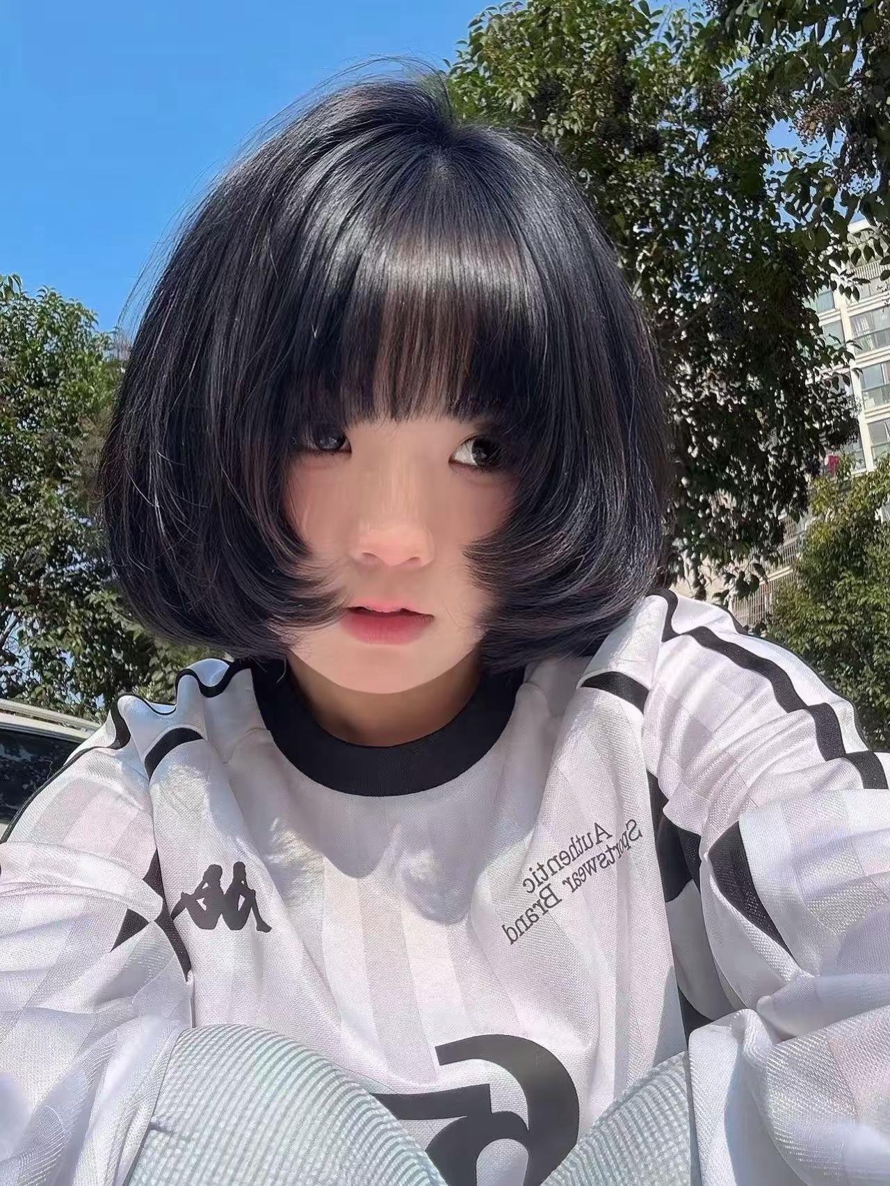 圆脸宝宝都去染这个发色好吗！！！