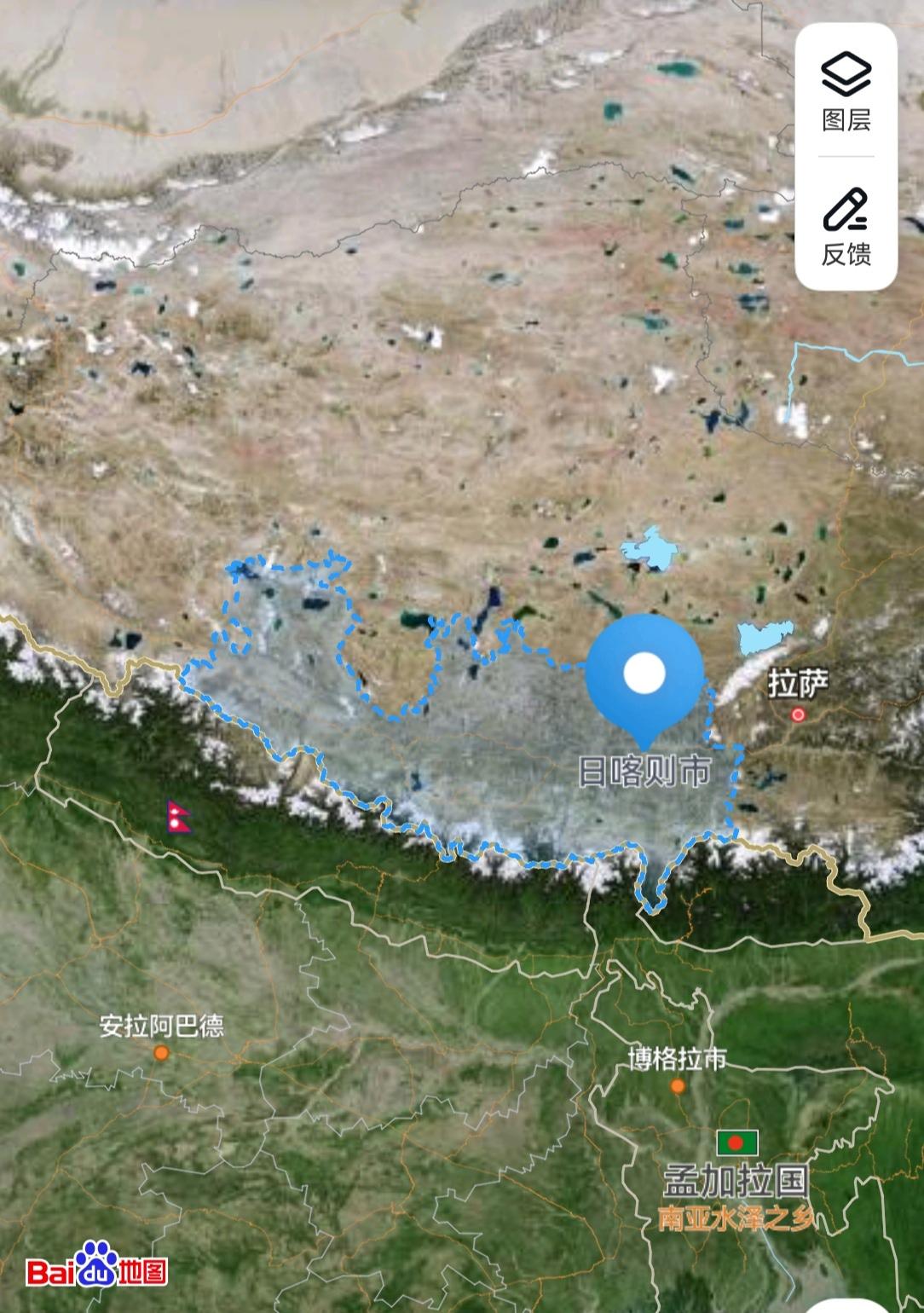 西藏，从日喀则1到拉萨1是拔提用重吗？
日喀则市，总面积17.924万平方公里，
