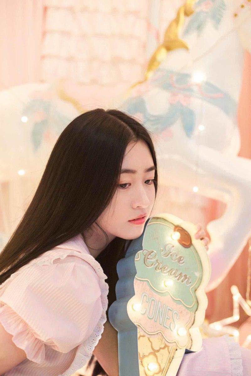 梦幻少女与独角兽冰淇淋的甜蜜邂逅🦄🍦✨梦幻 少女 梦幻少女感