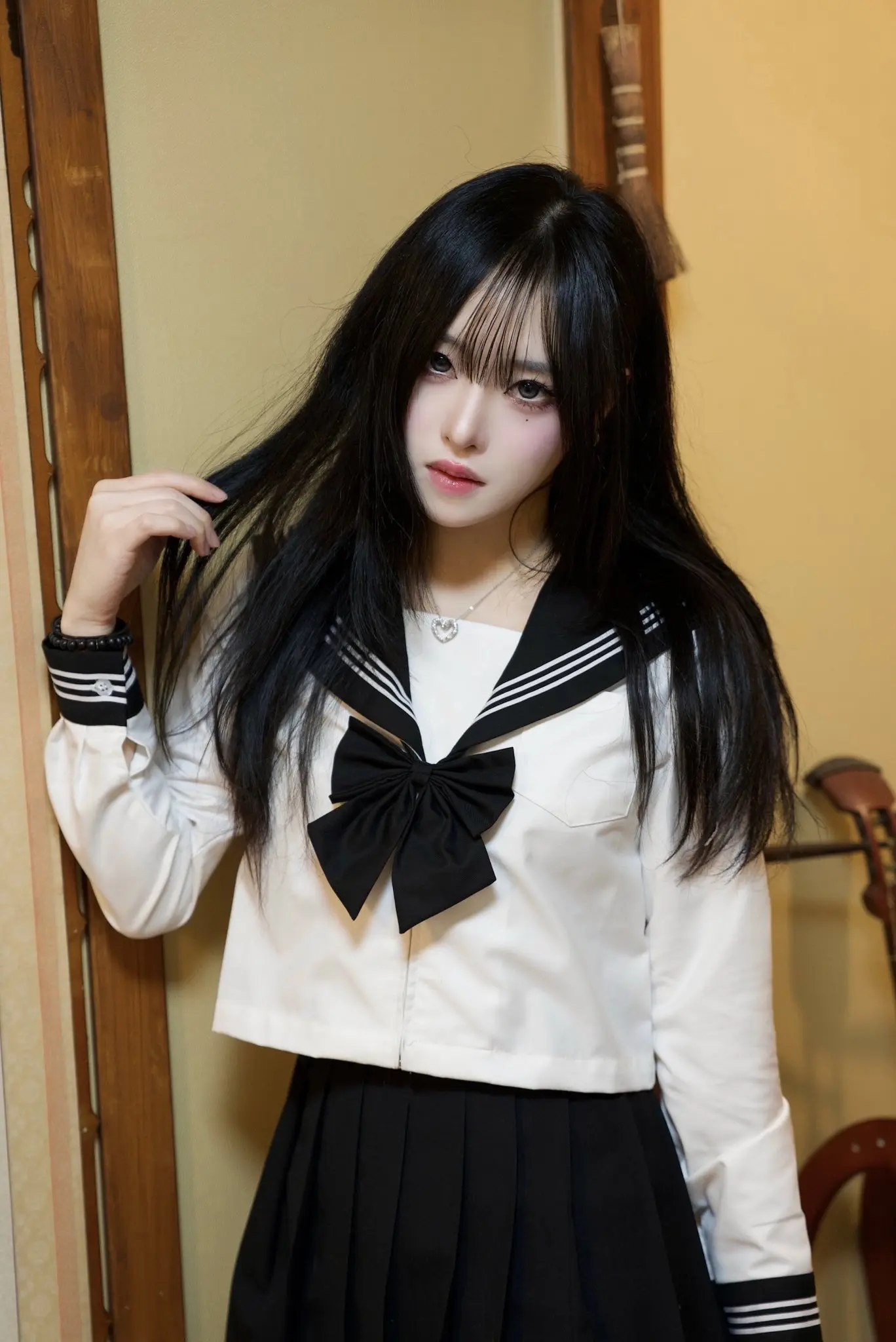 甜美制服少女 纯欲jk风 jk制服推荐 jk形象 纯欲水手服