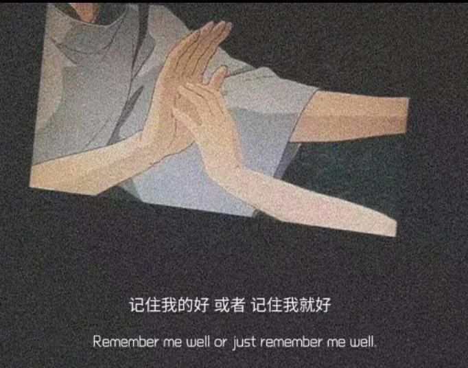 “成人的世界就是应该果断又干脆不耽误任何人不消耗任何人不浪费任何人这是一种善良”