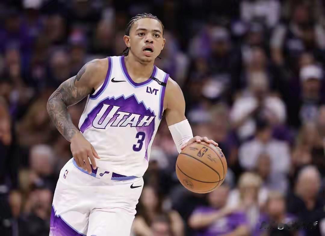 基昂特-乔治被阿门零封，简直不能再惨
火箭129-100客场大胜爵士，阿门-汤普