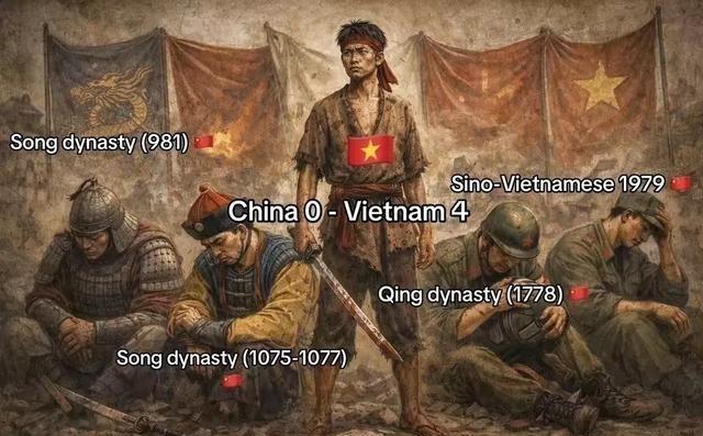 越南人为啥对中国人那么不服气，历史上不是被中国多次教训以至于民不聊生觉得越南人会
