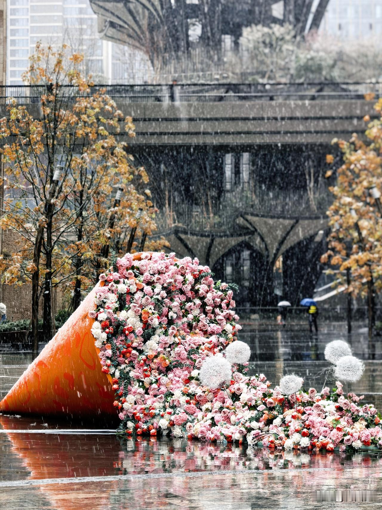 正月初七，瑞雪映长安西安