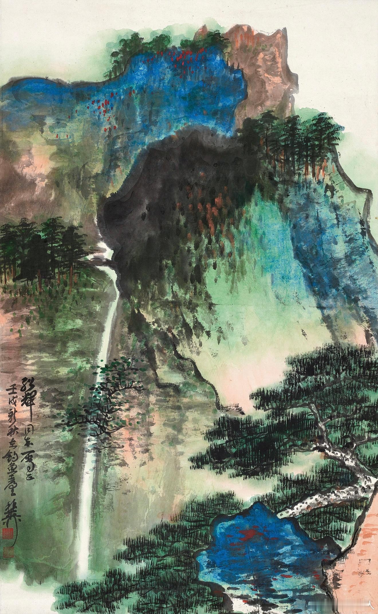 谢稚柳早期的作品比晚期的好看太多了嘉德2026春拍 