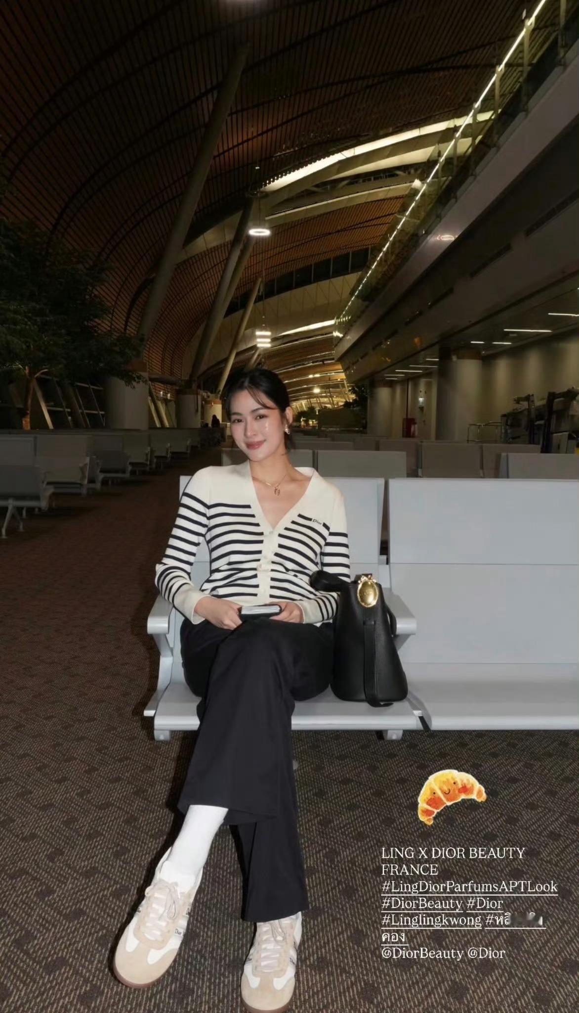 今晚狠狠出片！Lingling Kwong and Dior Beauty ra