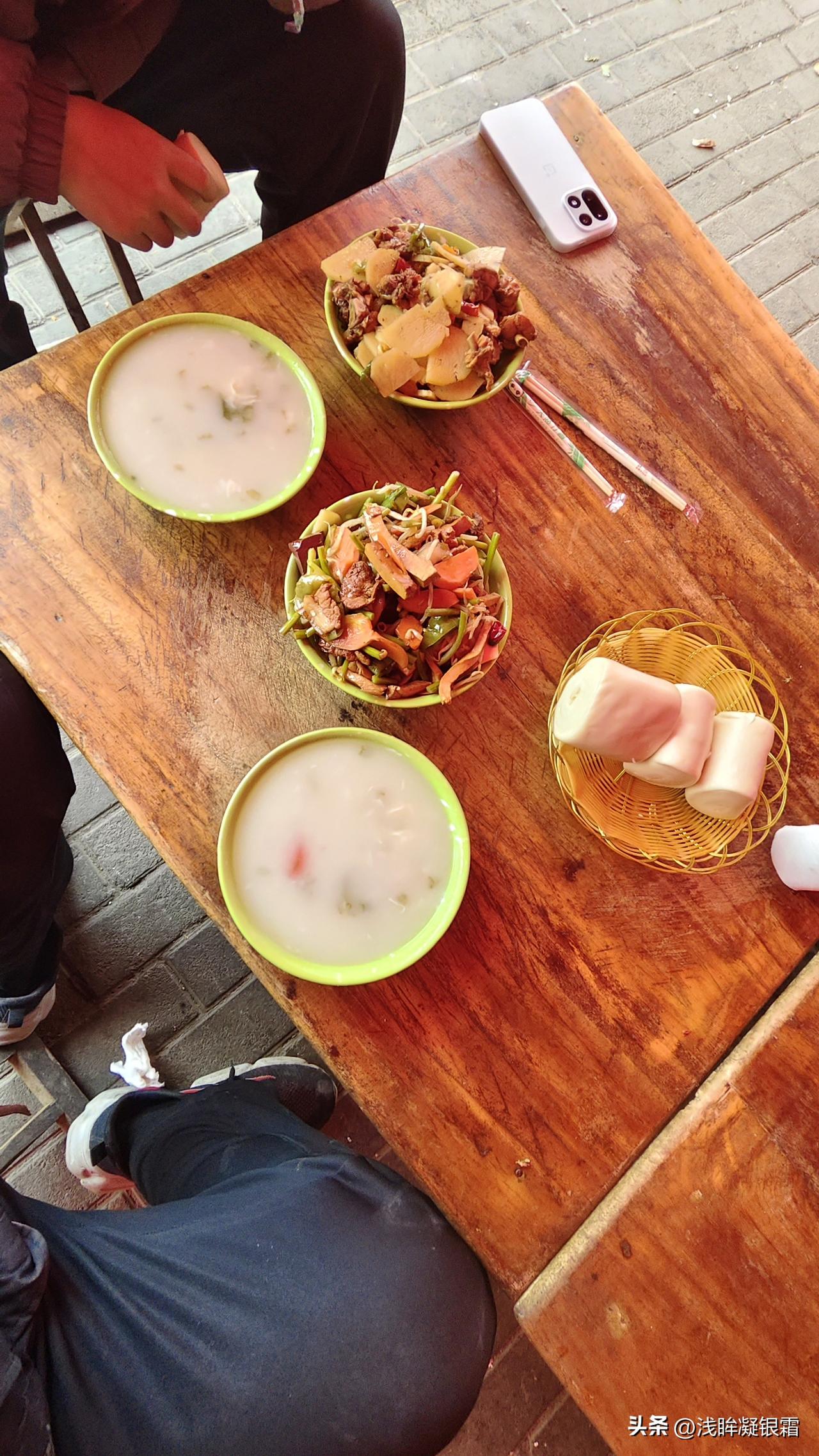 晒图笔记大赛八元一份菜，米饭馒头加汤无限续航，给力！