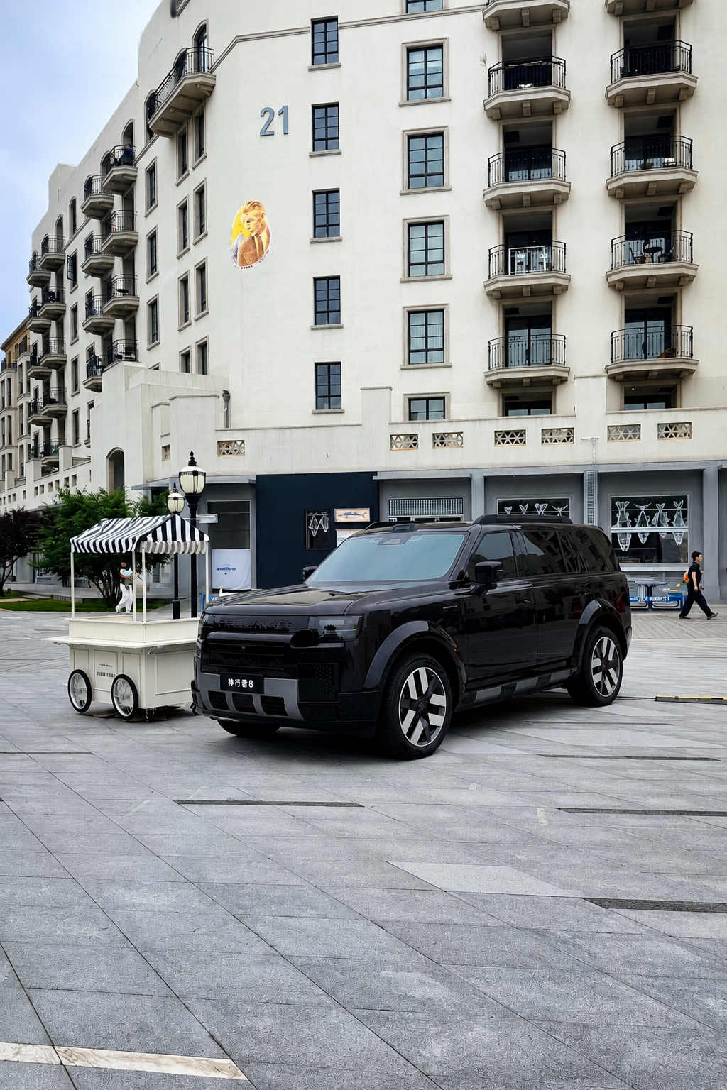 阿那亚早上跑了一圈顺手给 Freelander 神行者 8 打卡海边、街区、建筑