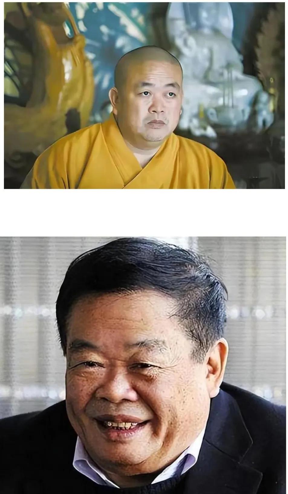 有人说，释永信脸型气质很像曹旺，但是眼神不同，一个和善，一个冷漠，而且很佩服曹德