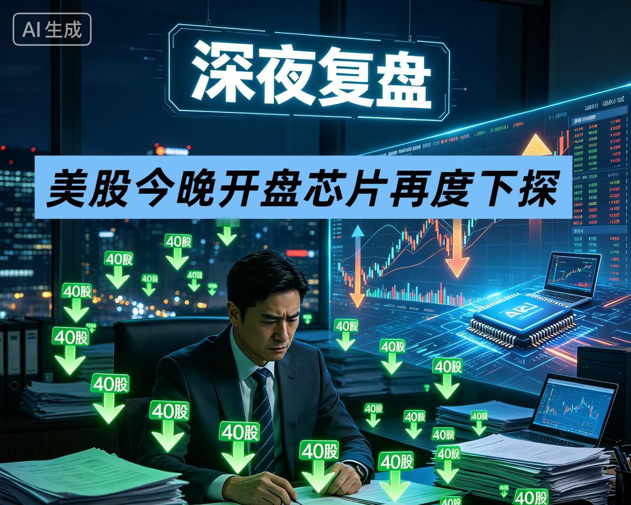 深夜复盘｜A股缩量四千只个股下行，美股开盘分化牵动科技板块预期
 
提示：理财有