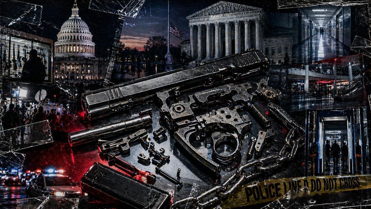 美国每次发生大规模枪击案，流程几乎都差不多。
新闻先爆出来，现场画面开始循环播放