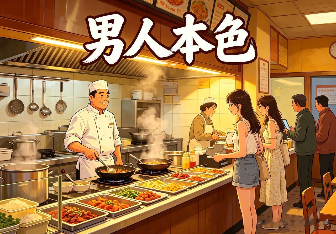 男人本色到底是啥意思？见过店里42岁厨师后，我彻底懂了大家说的“男人本色”，到底