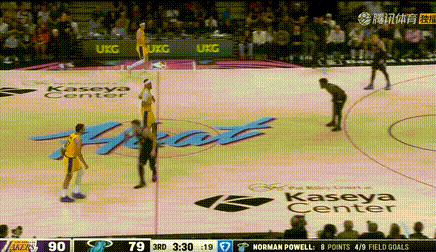 好配合！詹姆斯已经8次助攻湖人vs热火