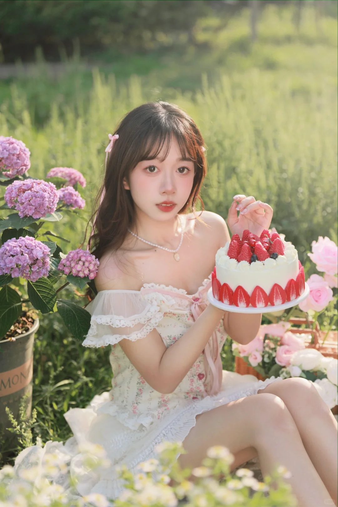 或许绣球花是夏日入袭的隐喻🌷🐈‍⬛⁾⁾