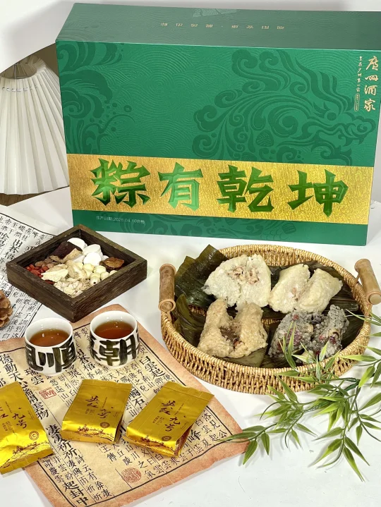 这个国风粽子礼盒...好看到不想送人！