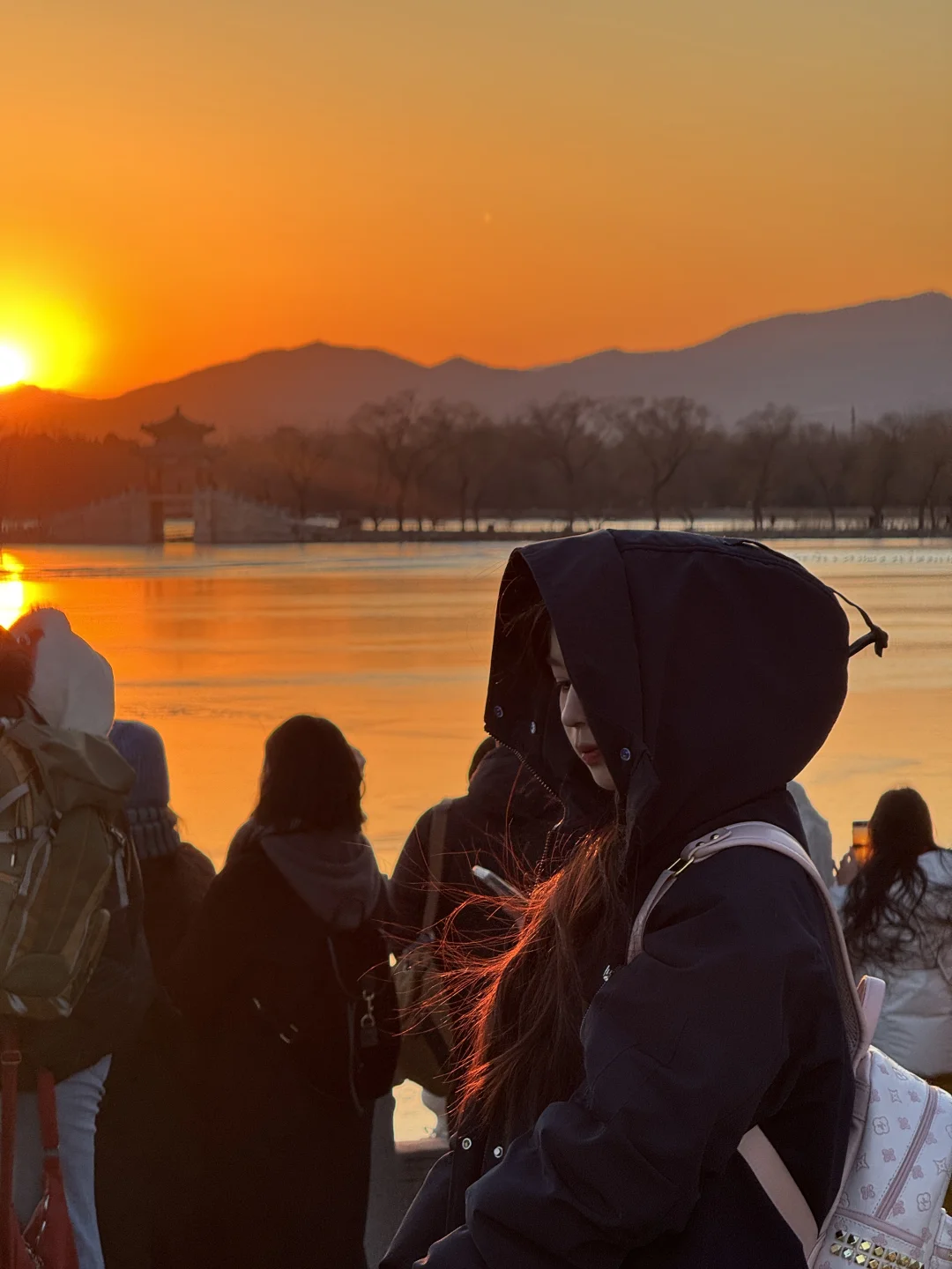 颐和园的夕阳真的无可替代！