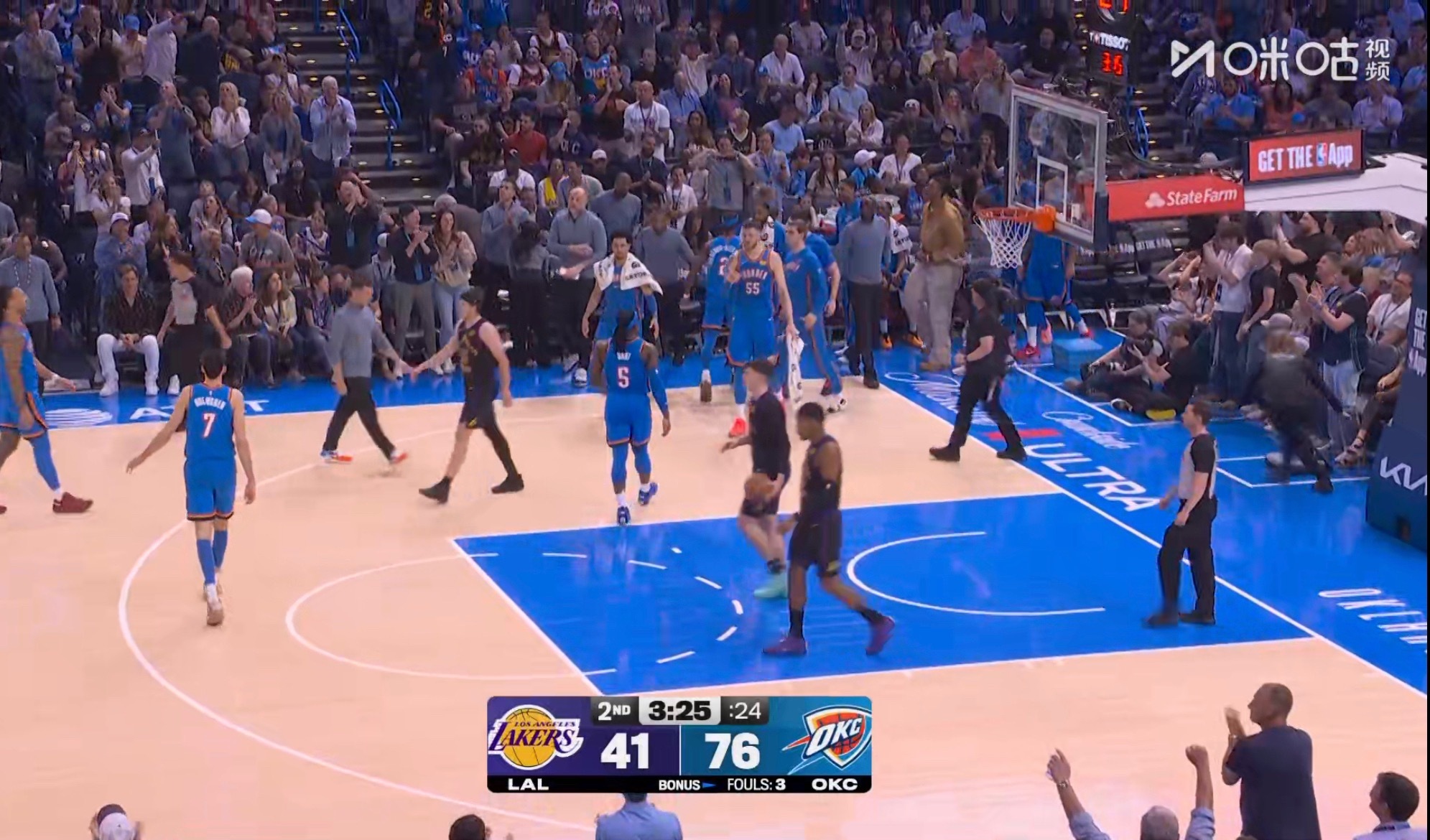 今天梦醒了吗，兄弟们。 湖人vs雷霆