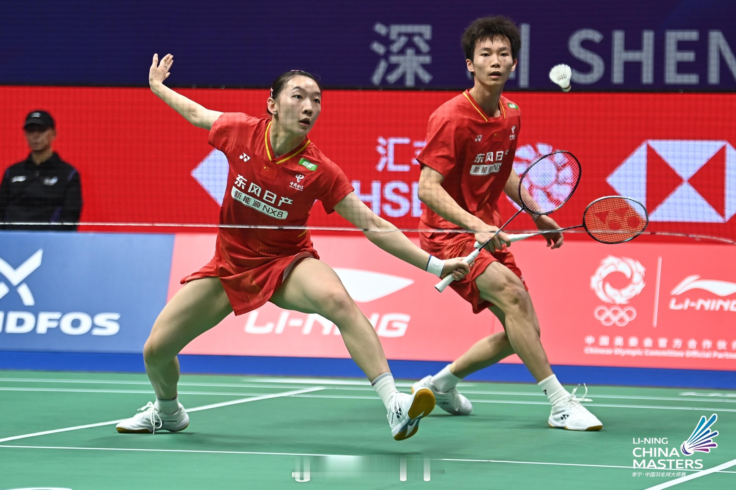 2026中国羽毛球大师赛 蒋振邦/魏雅欣赛后采访问：这次大师赛的目标是什么？魏雅