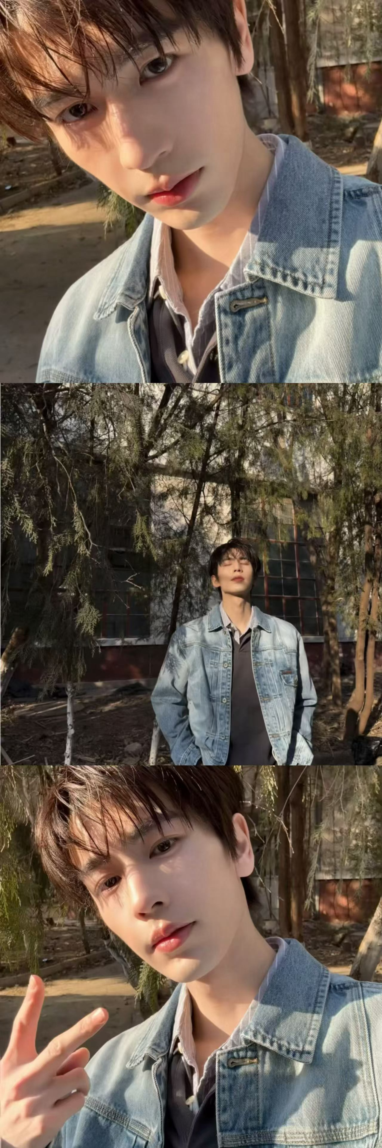 张凌赫大一的时候给人很好追的感觉？梦女每天都在说梦话，梦到热🔥上来了 