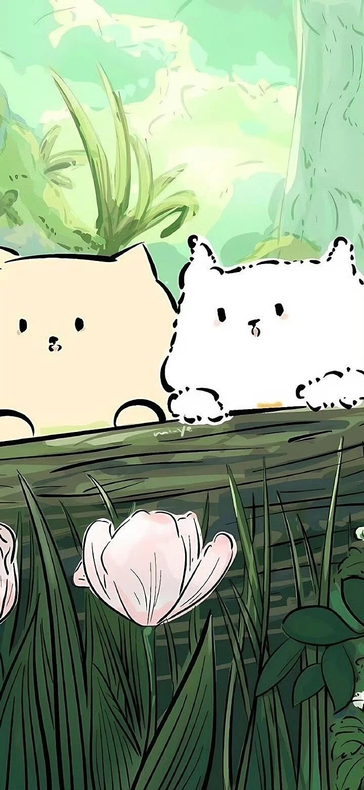 插画系壁纸丨卡通可爱手机壁纸丨聊天背景 