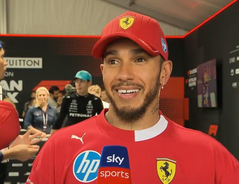 F1 汉密尔顿：“明天会是一个挑战。我从来没有在雨中驾驶过这辆车，所以我甚至不知