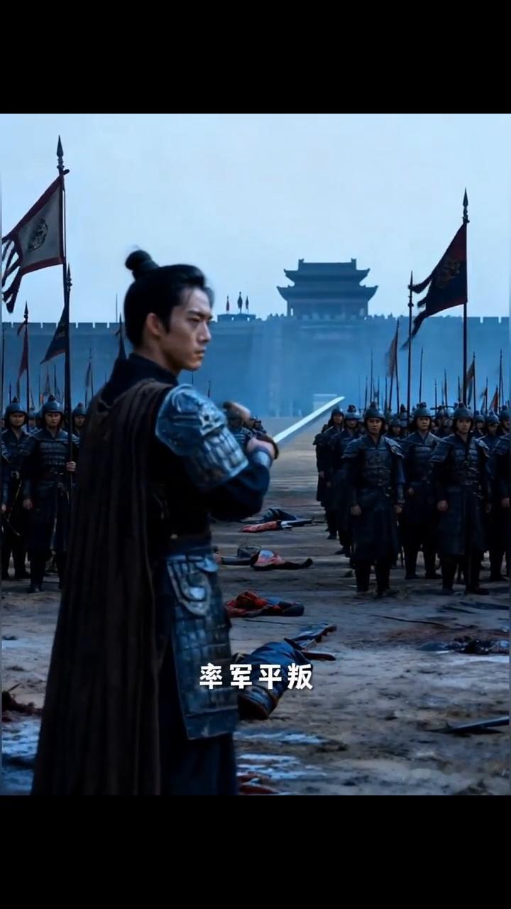 齐高帝萧道成。
小云雀AI生成。
公元439年，十三岁的萧道成随父从军，开启了他