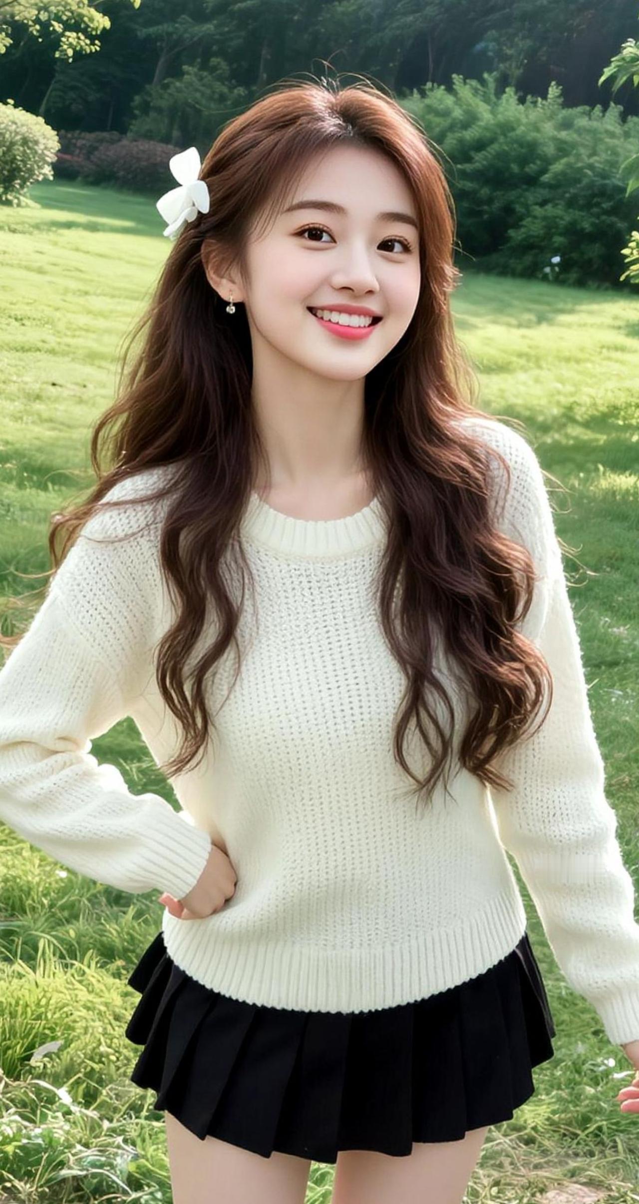 AI森系生活照 抖音ai创作 穿出青春活力风格