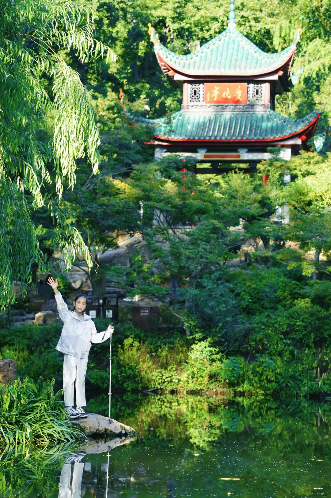 🌳周末不游题海📝，游山川⛰️