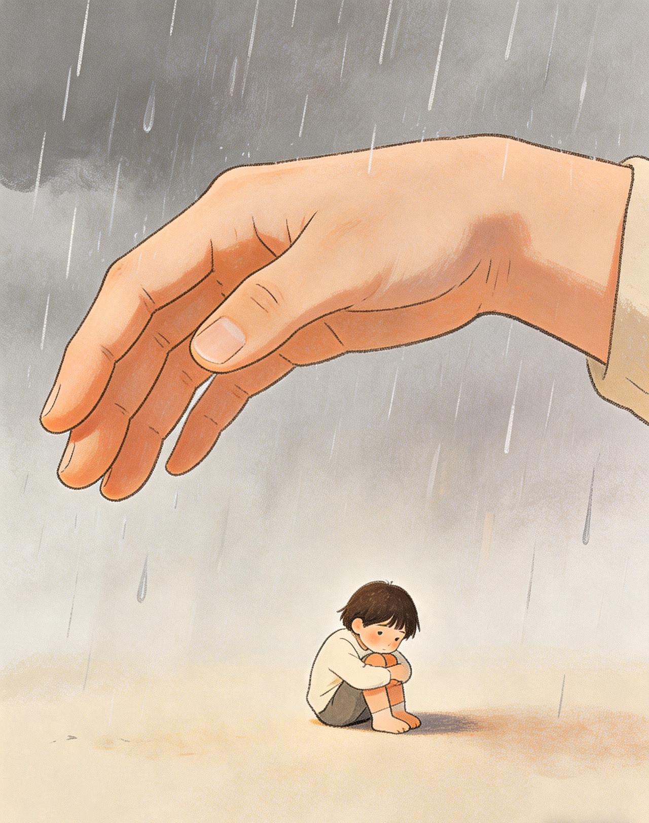 所谓“一顺百顺”，不过是有人愿意在身后，稳稳接住你 

邻居奶奶一句“接住哟，有