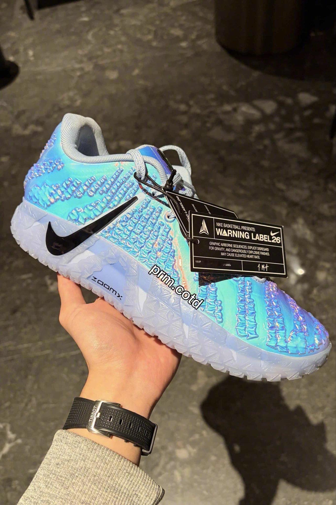 Nike Ja 3「Warning Label」💎莫兰特Ja 3「全明星」版本