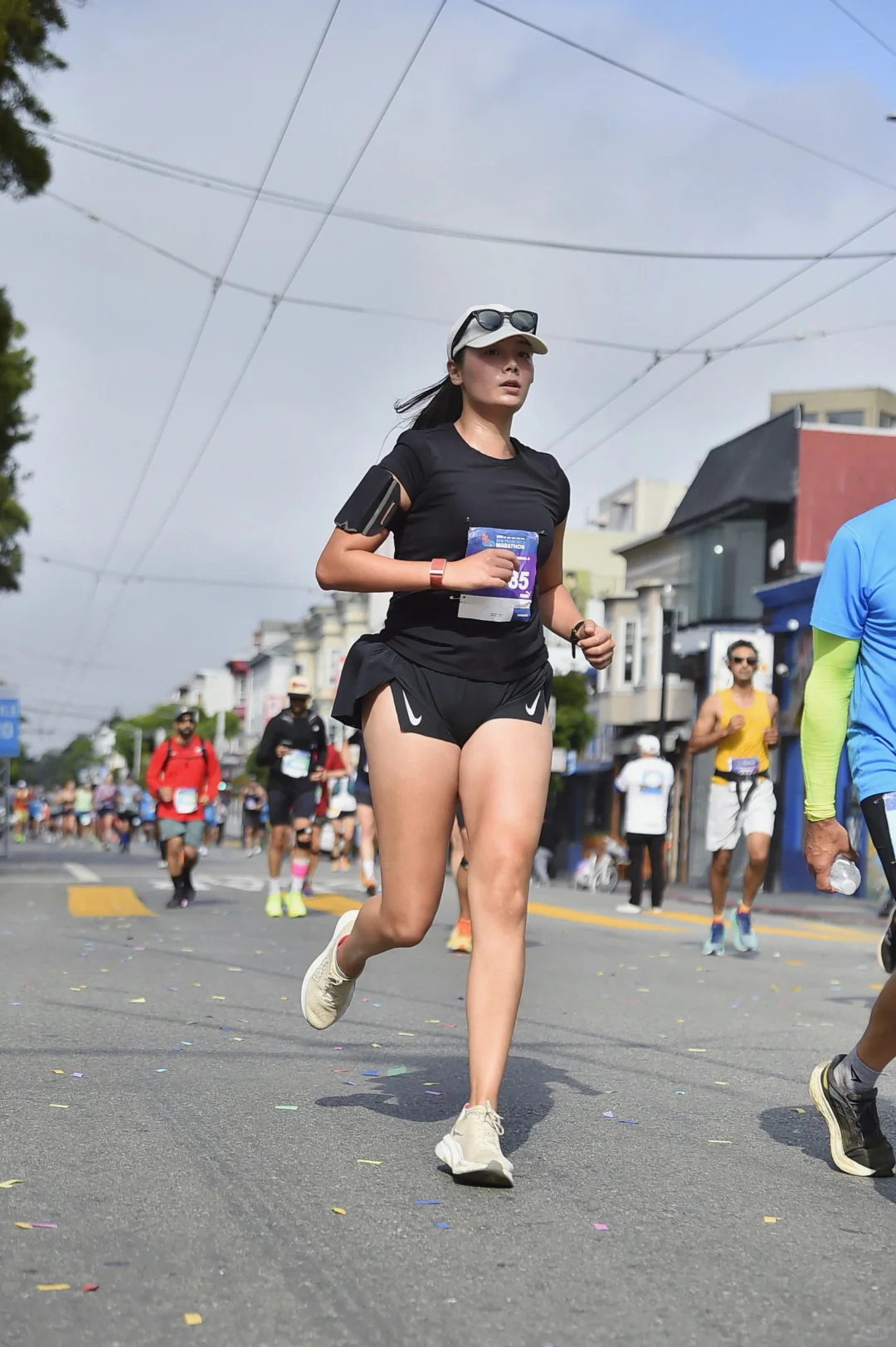 旧金山马拉松官图！