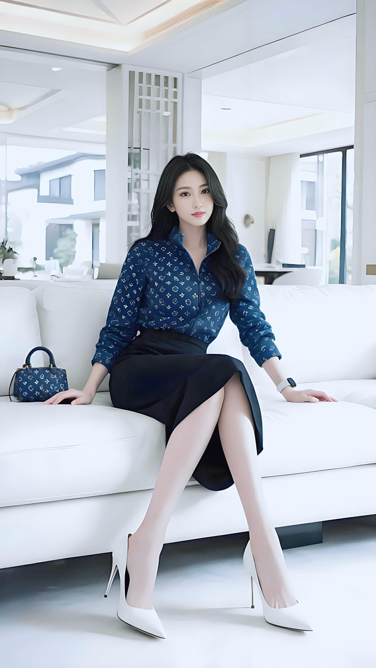 日常OOTD：蓝与黑的经典搭配