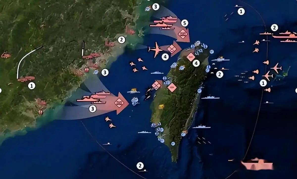 [下雨]总有人说台海战争，要是美国敢插手，他们就必输，但这个观点很明显是错的，要