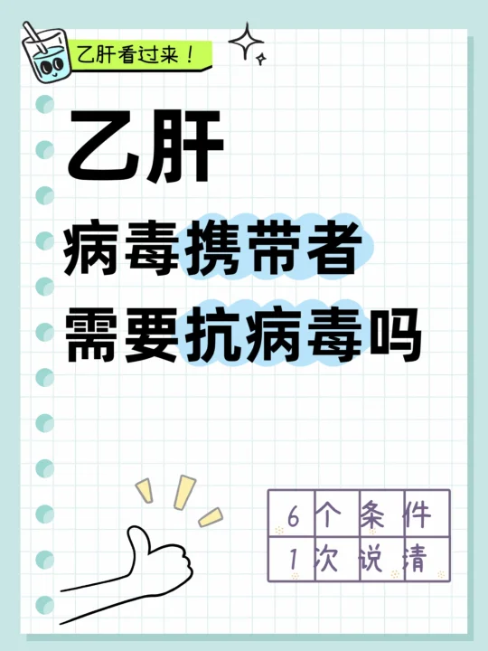乙肝病友必看！哪些情况要启动抗病毒✅ 	 1️⃣ 肝纤维化≥F2 / ...