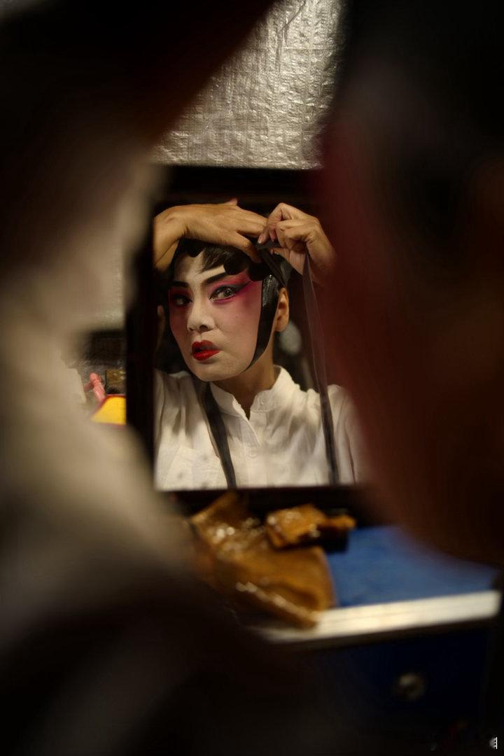 乡村粤剧台前幕后-番禺大维村 东莞艺青粤剧团我的日常plog人文摄影 徕卡SL 