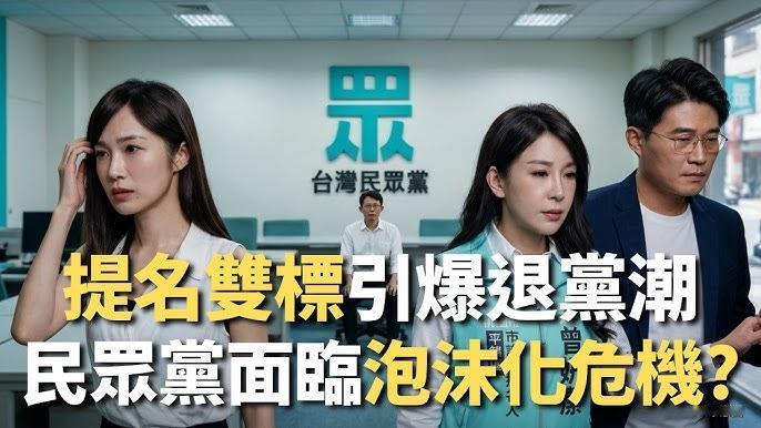 民众党会否重蹈「第三势力政党泡沫化」覆辙？
  近期台湾民众党面临了一波较为明显