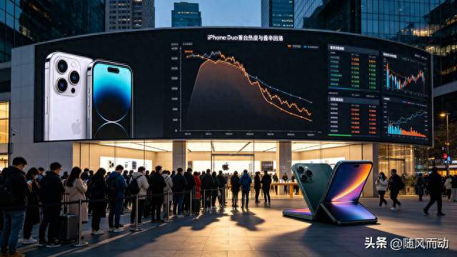 iPhone Duo卖爆全网！一场折叠屏的战术大胜，掩盖苹果AI时代裸奔