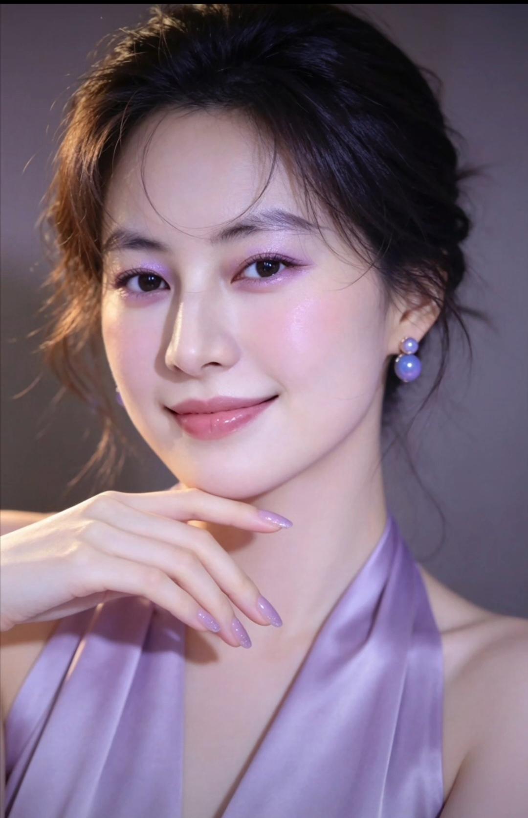这位姐姐妆容好精致啊！