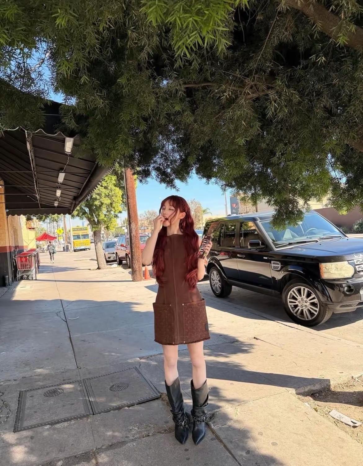 旅行小宋明信片（实际是工作休息时间）宋雨琦 idleootd穿搭 辣妹穿搭